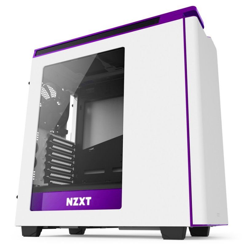 Nzxt H440 White Purple New Edition